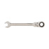Clé Mixte à Cliquet Inclinable 18 mm – Outil Pratique et Efficace – Idéal pour Mécanique - Silverline