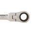 Clé Mixte à Cliquet Inclinable 18 mm – Outil Pratique et Efficace – Idéal pour Mécanique - Silverline
