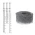Coil de 7200 Pointes Lisses 16° – 2,5 x 70 mm – Acier, Résistantes et Durables - ALSAFIX