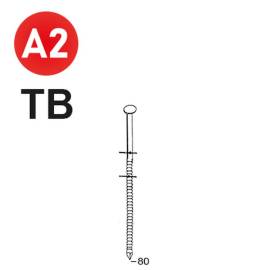 Coil de 4500 Pointes Annelées 80 mm – Inox, Tête Bombée 16° – Fixation Sécurisée et Durable - ALSAFIX