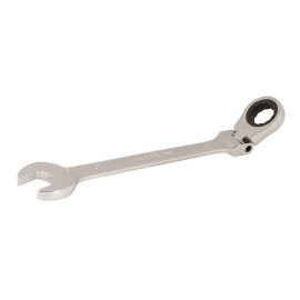 Clé Mixte à Cliquet et Tête Inclinable 27 mm - Outil Pratique et Efficace - Idéal pour Mécanique - Silverline