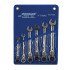 Clés Mixtes à Cliquet et à Tête Inclinable - 6 pcs 8-17 mm - Outils Pratiques et Efficaces - Silverline