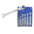 Clés Mixtes à Cliquet et à Tête Inclinable - 6 pcs 8-17 mm - Outils Pratiques et Efficaces - Silverline