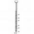 2 000 Vis Galvanisées Torx 16° (Tx) (Scrail) - 25/28x35 mm - D-Work