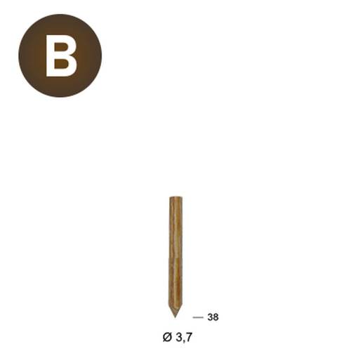 3 060 LignoLoc Bois - 3.7x38mm - D-Work