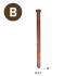 1000 LignoLoc 47 x 78 Bois Annelé avec Tête – 1000 pièces – Fixation Sécurisée et Durable - ALSAFIX