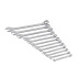 Clés Mixtes 12 pcs 6 - 22 mm – Ensemble Complet pour Réparation – Outils Pratiques et Durables - Silverline