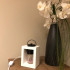 Lampe chauffante pour bougie parfumée candle warmer Ht. 10 cm "CLARA 505W" ampoule GU10 230V à variateur - D-Work