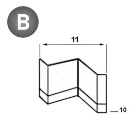 3 000 Agrafes Cadre 11 x 10 mm – 11 x 10 mm – Fixation Efficace et Durable - ALSAFIX