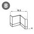 3 000 Agrafes Cadre 10-10 - 10.3x10 mm - D-Work