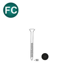 Scrail de 2200 Clous – Vis FasCoat Noir 34° D. 2,5 x 50 mm – Fixation Sécurisée et Durable - ALSAFIX