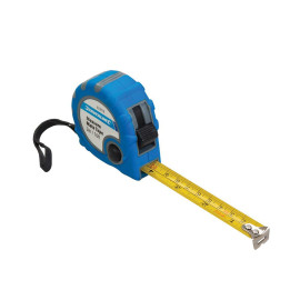 Mètre Ruban Measure Mate 3 m - Largeur 16 mm - Précision et Praticité pour Mesures Faciles - Silverline