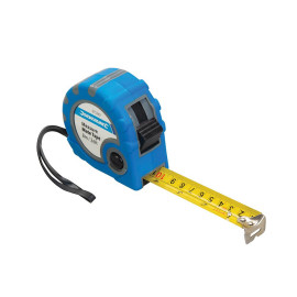 Mètre Ruban Measure Mate 8 m - Largeur 25 mm - Précision et Praticité pour Mesures Faciles - Silverline