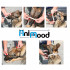 Soft nylon dog muzzle with quick-release fastener Animood