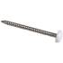 Pointe Annelée INOX A4 en Vrac Tête Plate TP 28/31 x 40 mm – 5 kg – Résistante et Durable - ALSAFIX