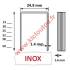 10 000 Agrafes A-16 Inox A2 (304) - 12.84x16x0.7x1 mm - D-Work