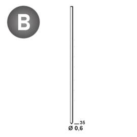 20 000 Finettes Brads en Bande Stanox - 0.6x35 mm - D-Work