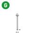 10 000 Finettes Brads en Bande 34° Galvanisées - 1.8/3.1x32 mm - D-Work