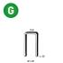 5 000 Agrafes Galvanisées Résinées GB-20 – 10,8 x 20 x D. 1,2 mm – Résistantes et Durables - ALSAFIX