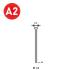 2000 Finettes Minibrads INOX en Bande D. 1,2/2,2 x L. 30 mm – Acier INOX, Norme J-30 – Fixation Sécurisée et Durable - ALSAFIX