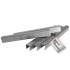 12 Agrafes Galvanisées L-40 – 10,8 x 40 mm, D. 1,35 x 1,6 mm – Résistantes et Durables - ALSAFIX