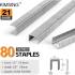 2 880 Agrafes Galvanisées Pb-12 - 11.3x12x0.55x1.25 mm - D-Work