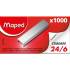 20 000 Agrafes Galvanisées PM-06 – 12,9 x 6 x D. 0,6 x 0,75 mm – Résistantes et Durables - ALSAFIX