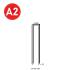 5 000 Agrafes Q-63 Inox - 11.3x63x1.85x2.03 mm - D-Work