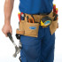 Ceinture-Sacoche en Daim à Outils 11 Poches 300 x 200 mm – Pratique et Durable - Silverline