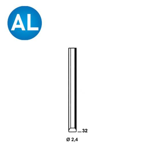5 000 Pointes Chevilles Aluminium en Bande - 2.4x32 mm - D-Work
