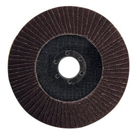 Disque à Lamelles en Corindon 125 mm - Grain 60 - Idéal pour Ponçage Précis - Silverline