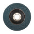 Disque à Lamelles en Zirconium 115 mm - Grain 60 - Idéal pour Ponçage Précis - Silverline