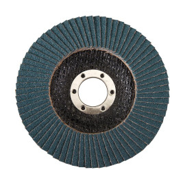 Disque à Lamelles en Zirconium 115 mm - Grain 60 - Idéal pour Ponçage Précis - Silverline