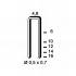20 000 Agrafes Galvanisées U-06 - 4.8x6x0.5x0.7 mm - D-Work