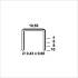 10 000 Agrafes Galvanisées VX-04 – 11,30 x 4 mm, D. 0,55 mm – Résistantes et Durables - ALSAFIX