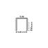 Blister de 1000 Agrafes Galvanisées VX-08 – 11,30 x 8 mm, D. 0,55 x 0,7 mm – Résistantes et Durables - ALSAFIX