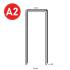 3500 Agrafes 65 mm – Inox A2, Résistantes et Durables – ALSAFIX - ALSAFIX