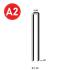 3 500 Agrafes Galvanisées Résinées Wd-65 - 25.7x65x1.53 mm - D-Work