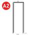 3300 Agrafes WD-75 – Inox A2, 8.91 kg – Résistantes et Durables - ALSAFIX