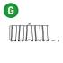 18 000 Agrafes Croco Wn25-09 - 25x9 mm - D-Work