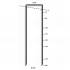 2 180 Agrafes Inox Wp-85 - 27x85x2.03 mm - D-Work