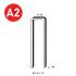 11 100 Agrafes Z-40 INOX – 11,1 x 40 mm, D. 1,4 x 1,6 mm – Acier Inoxydable, Résistantes à la Corrosion – ALSAFIX - ALSAFIX