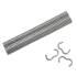 10 000 Agrafes Galvanisées 12 Microns Z-45 - 11.1x45x1.4x1.6 mm - 6Z - D-Work