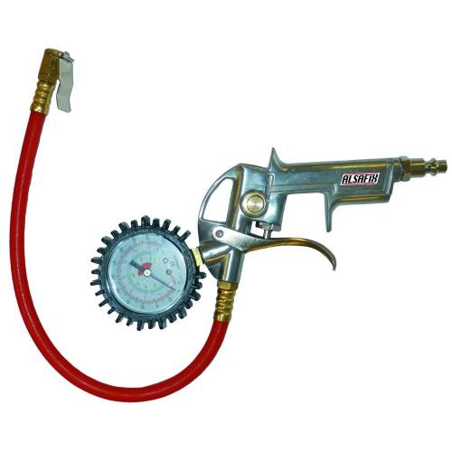 Pistolet de Gonflage PGS avec Manomètre – 0.8 kg – Précision et Facilité d'Utilisation - ALSAFIX