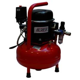 Compresseur Silencieux 10 Litres 230 V 0,5 CV – Performance Silencieuse – Idéal pour Travaux de Bricolage - ALSAFIX