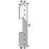 Ancre de Panne Universelle 35x35x260 mm – Acier, Norme 2,0 mm – Fixation Sécurisée et Durable - ALSAFIX