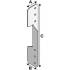 Ancre de Panne Universelle 35x35x260 mm – Acier, Norme 2,0 mm – Fixation Sécurisée et Durable - ALSAFIX