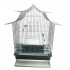 Cage à oiseaux design moderne équipée 51 x 32,5 x 58 cm - KS4 - WD-Impex