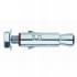 25 Chevilles Métalliques à Expansion M8 – Inox A4, Ø12 mm, Longueur 125 mm – Fixation Sécurisée pour Charges Lourdes - ALSAFIX