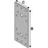 Connecteur Plat avec Trous - 200x90x3 mm - D-Work